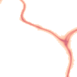 Night-time road noise heatmap for CO4 5EW