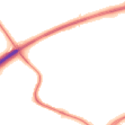 Night-time road noise heatmap for CO4 5FB