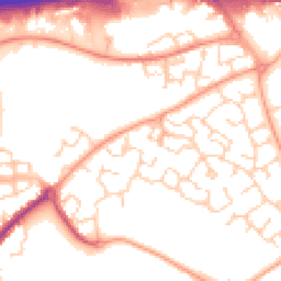 Daytime road noise heatmap for CO4 5FL