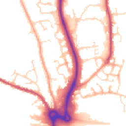 Daytime road noise heatmap for CO4 5FT