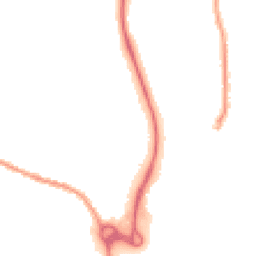 Night-time road noise heatmap for CO4 5FT