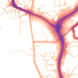 Daytime road noise heatmap for CO4 5GH
