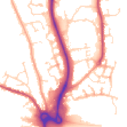 Daytime road noise heatmap for CO4 5GS