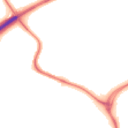 Night-time road noise heatmap for CO4 5HB
