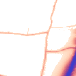 Daytime road noise heatmap for CO4 5JD