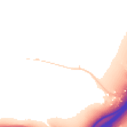 Daytime road noise heatmap for CO4 5ND
