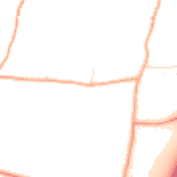 Daytime road noise heatmap for CO4 5PB