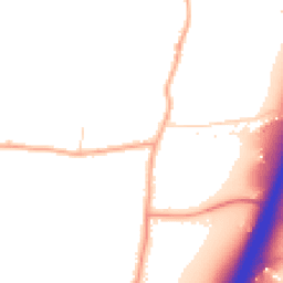 Daytime road noise heatmap for CO4 5PD