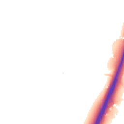 Night-time road noise heatmap for CO4 5PE