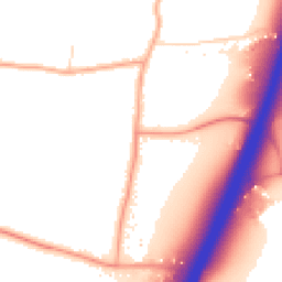 Daytime road noise heatmap for CO4 5PF