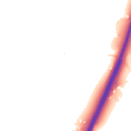 Night-time road noise heatmap for CO4 5PF