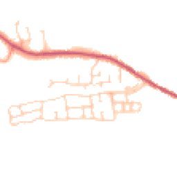 Daytime road noise heatmap for CO4 5UJ
