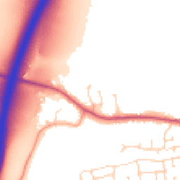 Daytime road noise heatmap for CO4 5UT