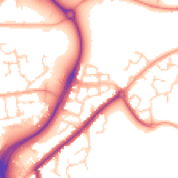 Daytime road noise heatmap for CO4 5WT