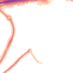 Night-time road noise heatmap for CO4 5XQ