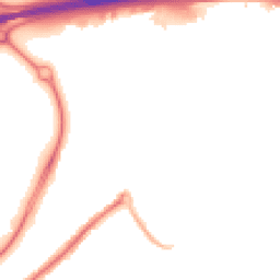 Night-time road noise heatmap for CO4 5XS