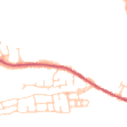 Daytime road noise heatmap for CO4 5YF