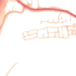 Daytime road noise heatmap for CO4 5YJ