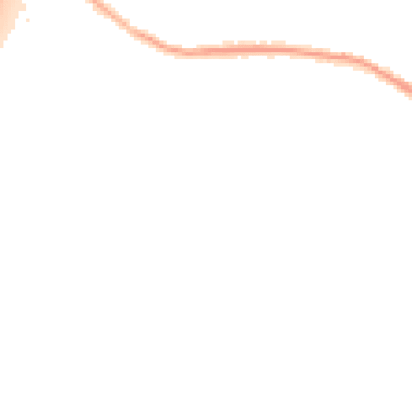 Night-time road noise heatmap for CO4 5YJ