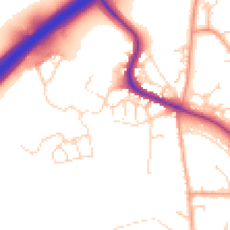 Daytime road noise heatmap for CO4 6AG