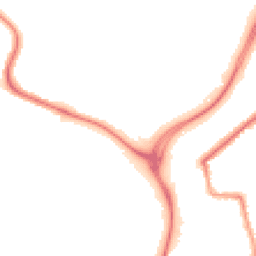 Night-time road noise heatmap for CO4 6AW