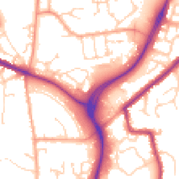 Daytime road noise heatmap for CO4 6AX