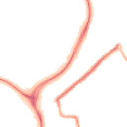 Night-time road noise heatmap for CO4 6AY