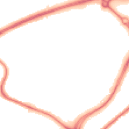 Night-time road noise heatmap for CO4 6BG