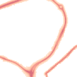 Night-time road noise heatmap for CO4 6BL