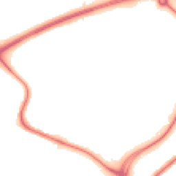 Night-time road noise heatmap for CO4 6BS