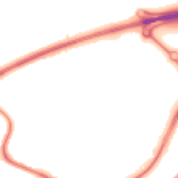 Night-time road noise heatmap for CO4 6DB