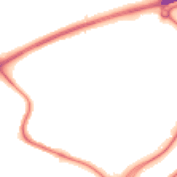 Night-time road noise heatmap for CO4 6DD