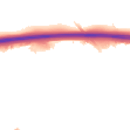 Night-time road noise heatmap for CO4 6DU