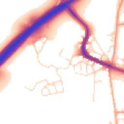 Daytime road noise heatmap for CO4 6EA