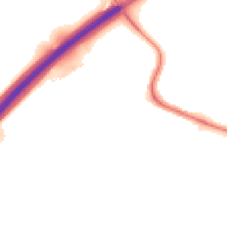 Night-time road noise heatmap for CO4 6EA