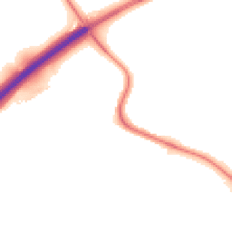 Night-time road noise heatmap for CO4 6ED