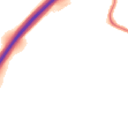 Night-time road noise heatmap for CO4 6EJ