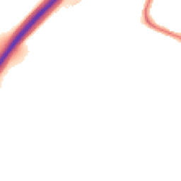 Night-time road noise heatmap for CO4 6EL