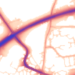 Daytime road noise heatmap for CO4 6EY