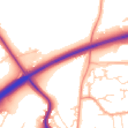 Daytime road noise heatmap for CO4 7AE