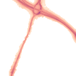 Night-time road noise heatmap for CO4 9BH