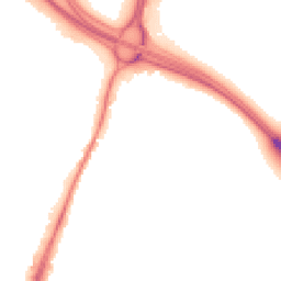 Night-time road noise heatmap for CO4 9BN