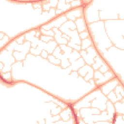 Daytime road noise heatmap for CO4 9EX