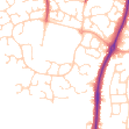 Daytime road noise heatmap for CO4 9GB