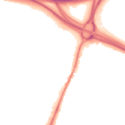 Night-time road noise heatmap for CO4 9HZ