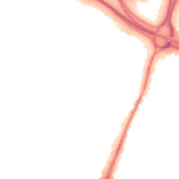 Night-time road noise heatmap for CO4 9QY