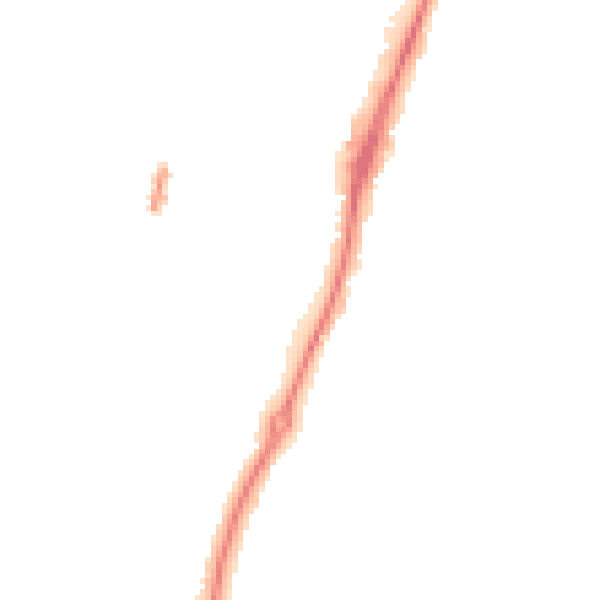 Night-time road noise heatmap for CO4 9RF