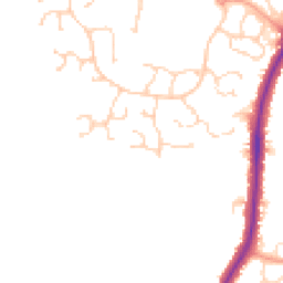 Daytime road noise heatmap for CO4 9RQ