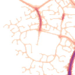 Daytime road noise heatmap for CO4 9SB