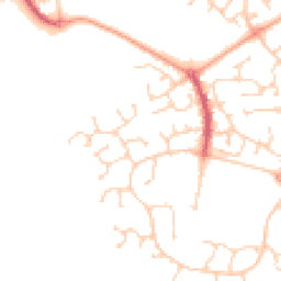 Daytime road noise heatmap for CO4 9SY